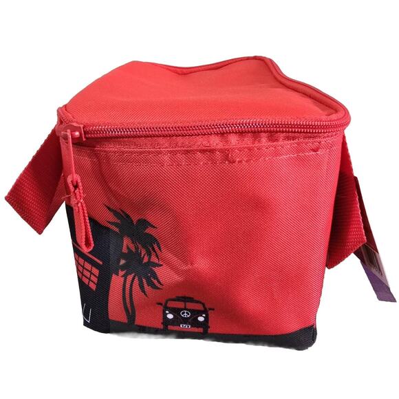 NEW Trader Joe's MINI Insulated Tote Bag Set of 2 - 1 Red & 1 Green Mini Tote - Picture 9 of 16